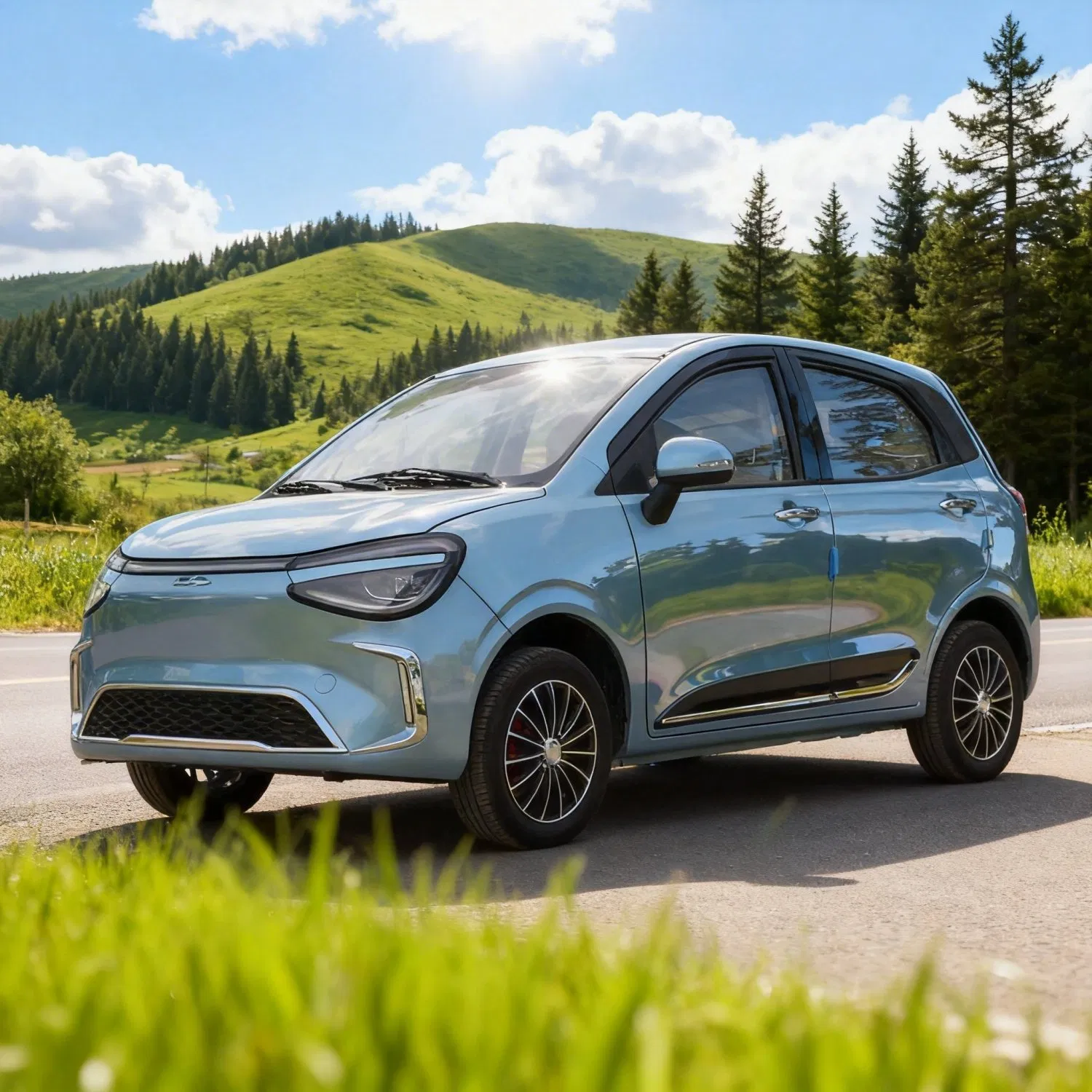 Yue Tu Compact Hatchback with Smart City Parking Assist and Low Emissions for Eco Conscious Urban Dwellers