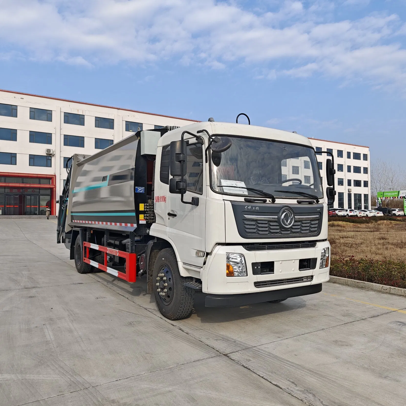 20cbm Dongfeng 4X2 Heavy-Duty Compactor Compressed Transfer Recycle Garbage Truck Vehicle High-Efficiency for Municipal Sanitation Work