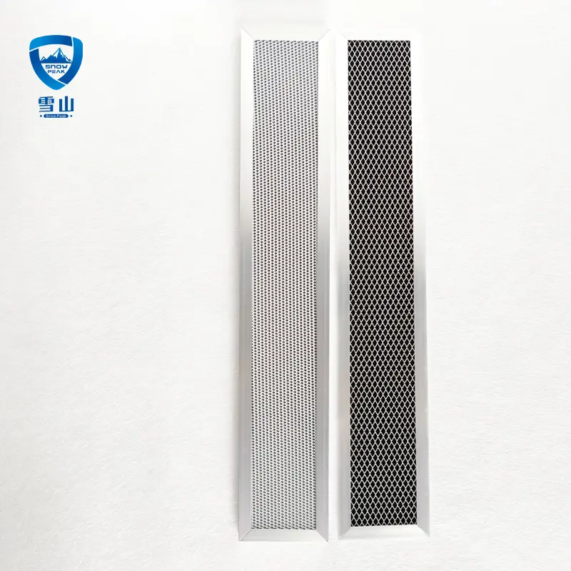 OEM High functional performance aluminum-based honeycomb photocatalyst air purify filter media Manufacturers, Suppliers