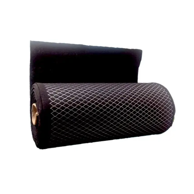 Wire mesh backing filter