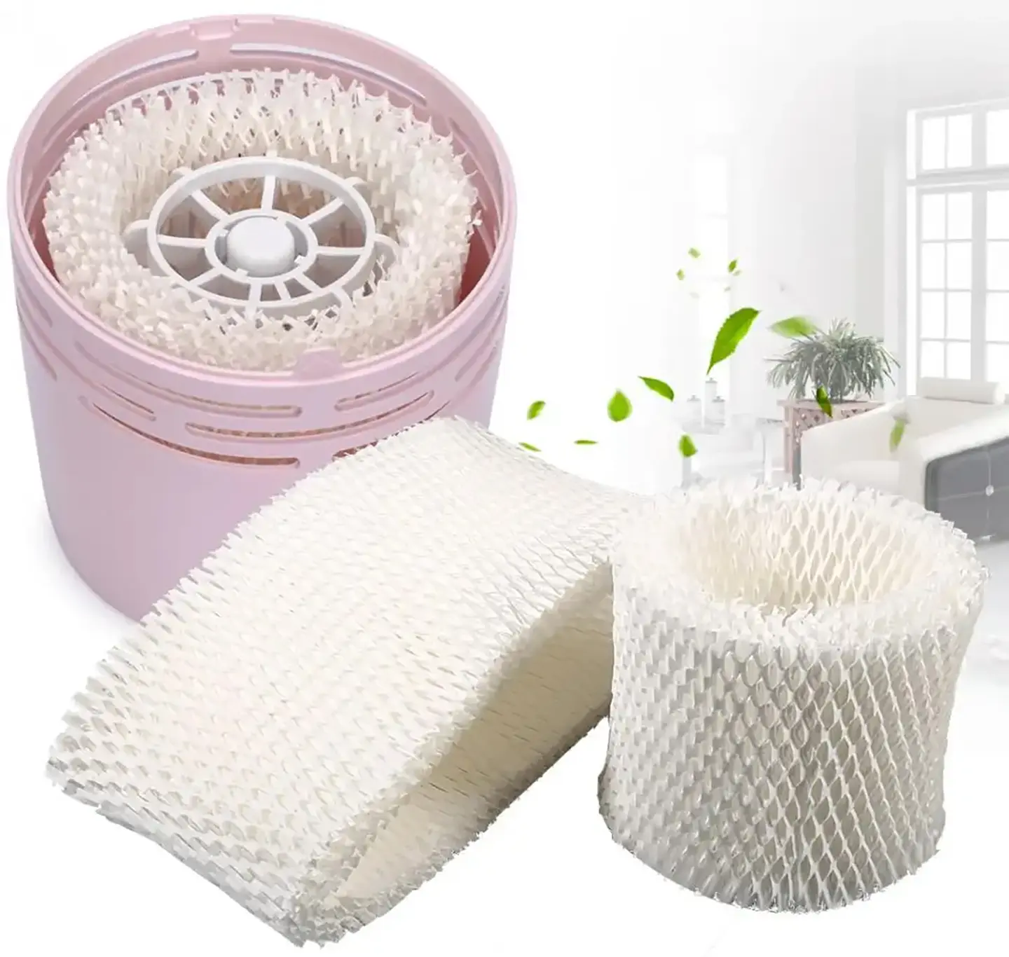 Application of cooling and humidification pad