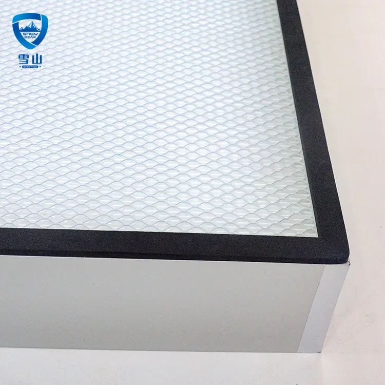 Filter details display