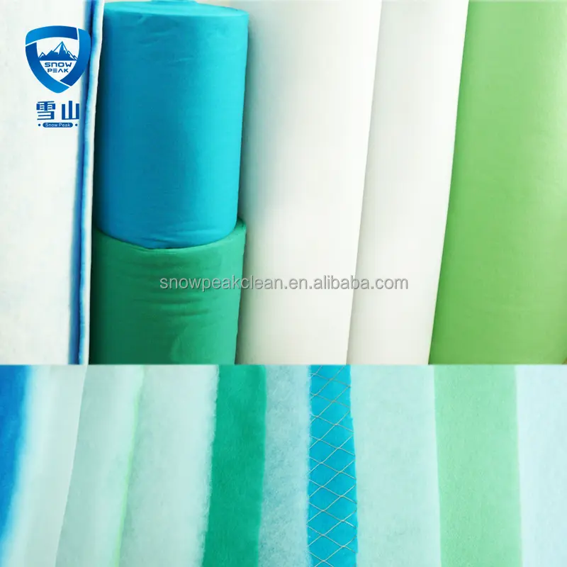 Wholesale G2 G3 G4 primary efficiency green white air filter roll material media Manufacturers, Suppliers