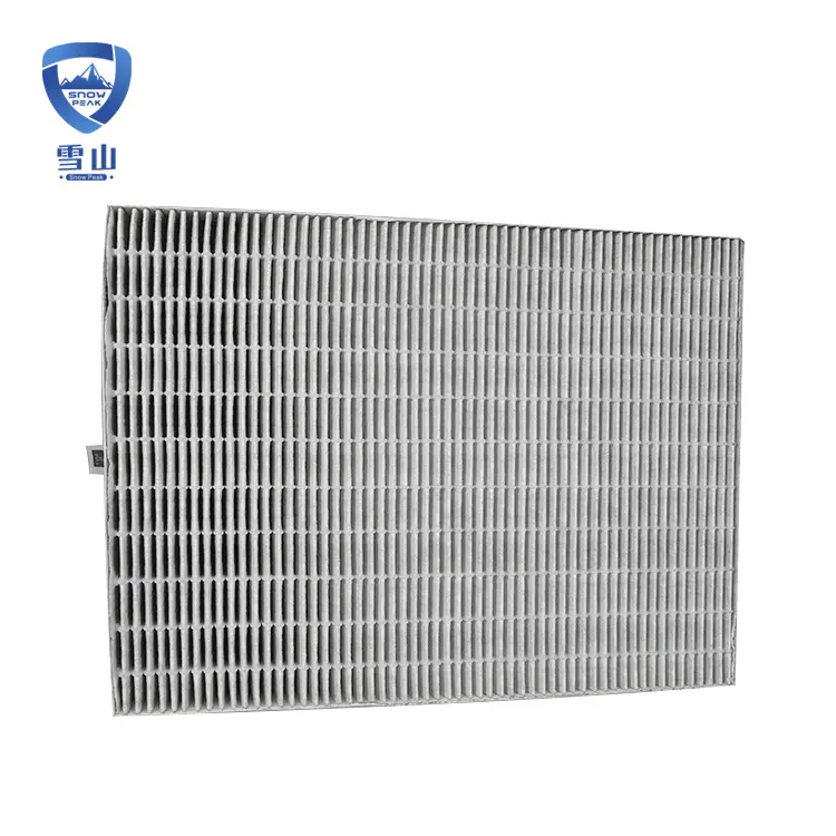 Wholesale Sandwich type carbon fabric mini-pleated HEPA efficient VOC removal filter Manufacturers, Factories