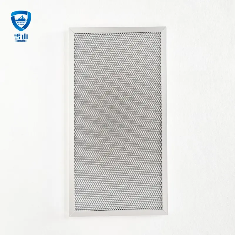 OEM High functional performance aluminum-based honeycomb photocatalyst air purify filter media Manufacturers, Suppliers