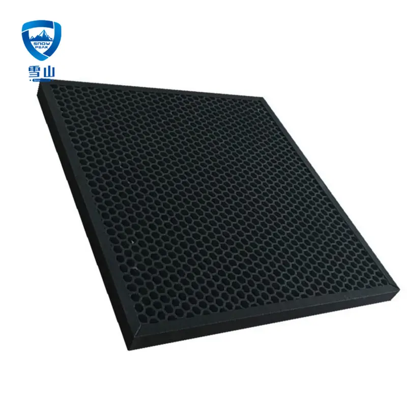 CE Certification Honeycomb type Activated Carbon filter for odor and harmful gas removal filter Manufacturer, Products