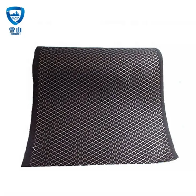 Custom High-efficient gas adsorption material activated carbon media laminated with wire mesh for pleated filters Manufacturers, Supplier