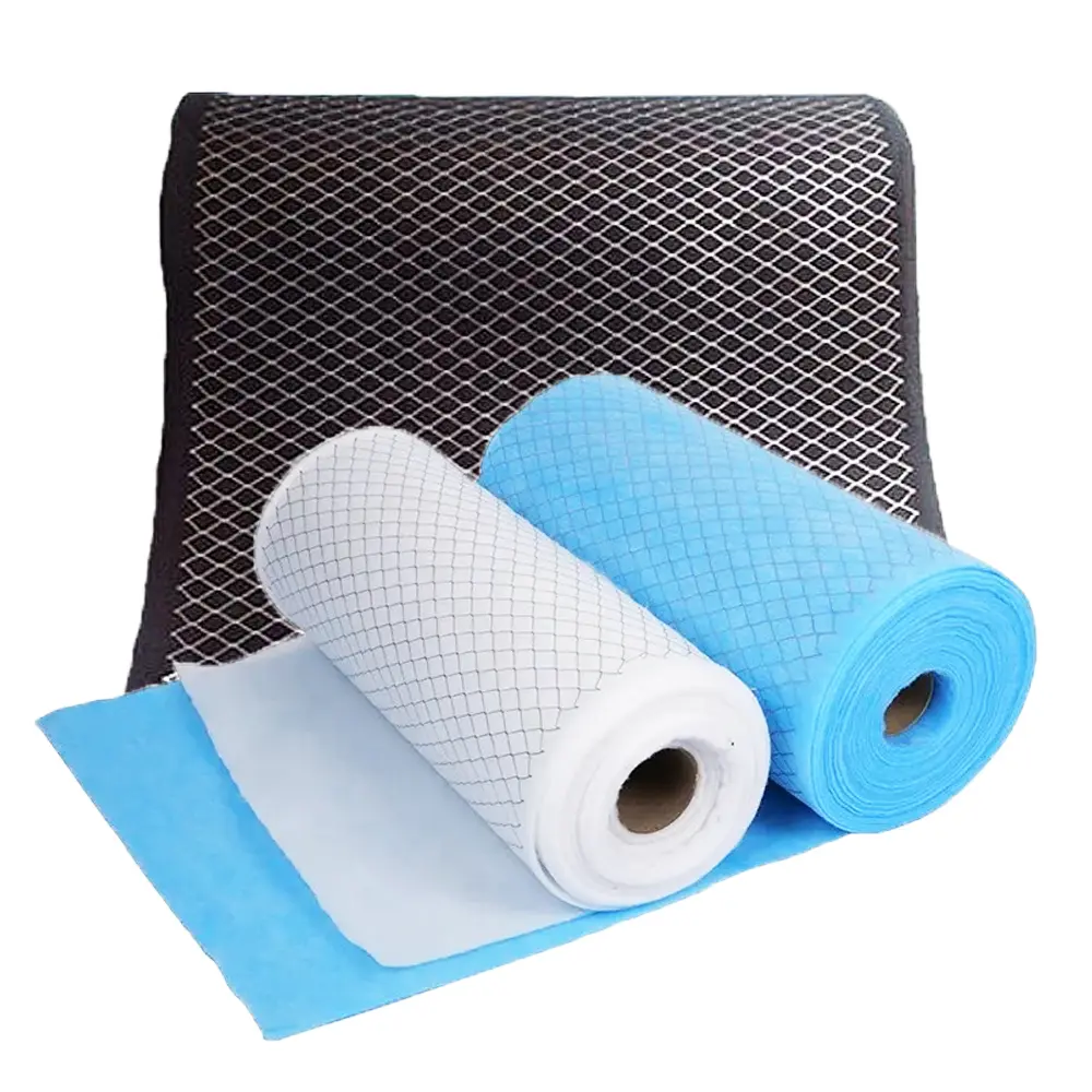 Custom High-efficient gas adsorption material activated carbon media laminated with wire mesh for pleated filters Manufacturers, Supplier