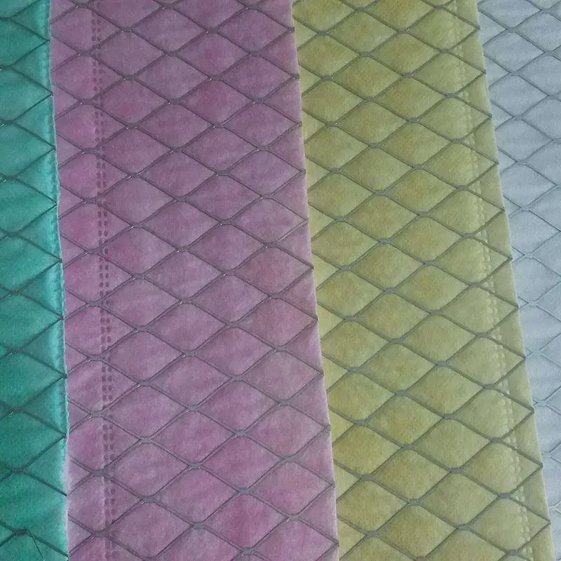 Custom Blue white green pre polyester synthetic laminated wire mesh roll For G3 G4 foldaway air filter Suppliers, Product