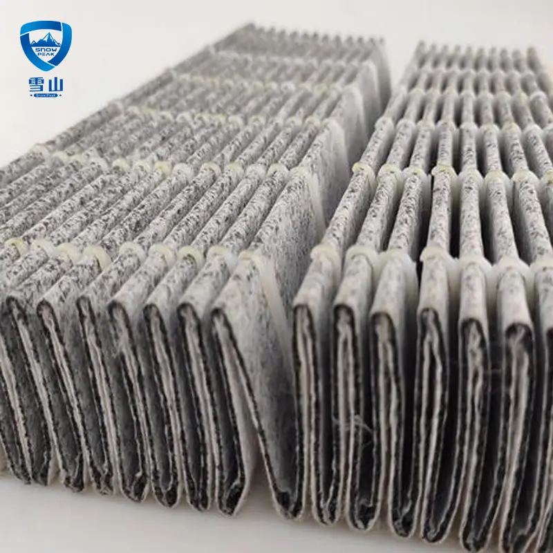 High-Quality Efficient removal of particle and odor sandwich activated carbon fabric air filter material Suppliers, Exporter