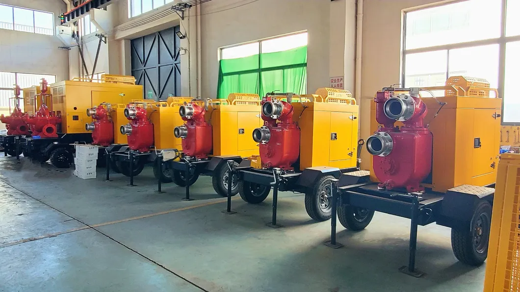 Diesel Water Pump Trailer Type