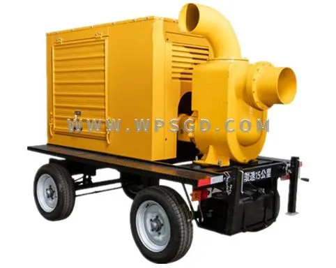 Diesel trailer water pump