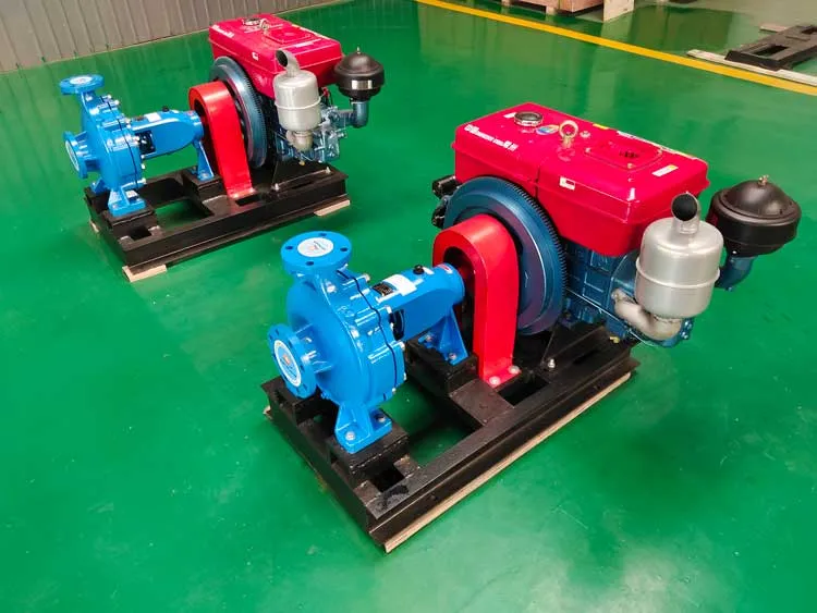End Suction Pump View
