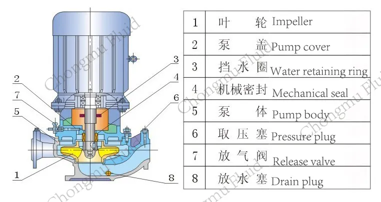 Pump Structure Diagram
