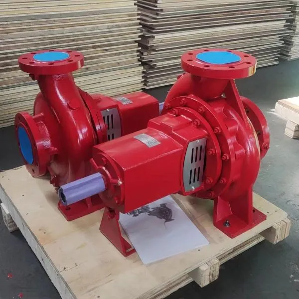 End Suction Centrifugal Fire Fighting Water Pump
