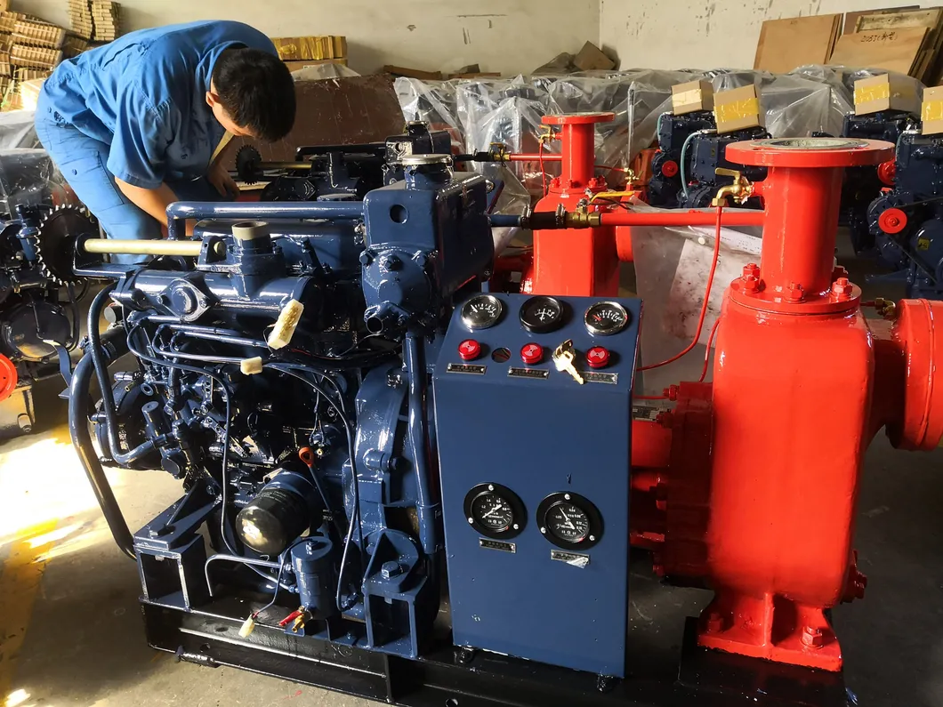 Marine Emergency Fire Pump Unit 80cyz-55