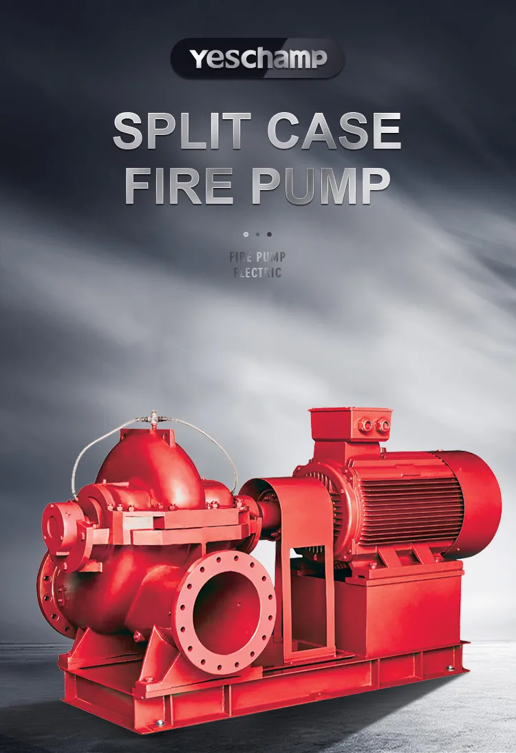 Fire Fighting Split Case Pump System