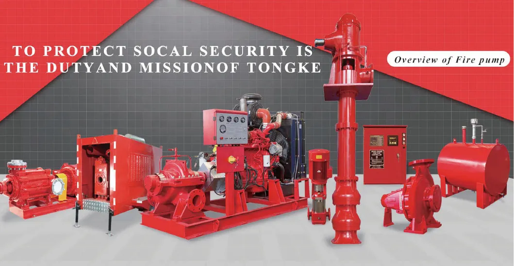UL Listed Vertical Turbine Split Case Electric Motors Fire Fighting ...