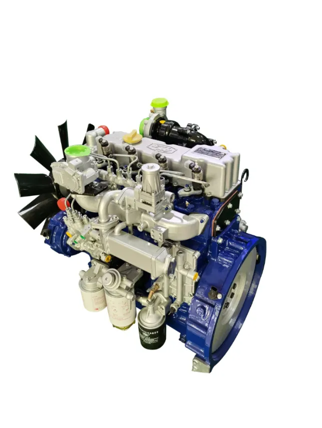 Diesel Engine Internal View