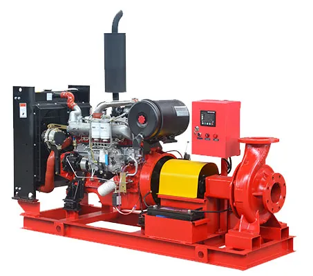 Diesel Engine Fire Pump View