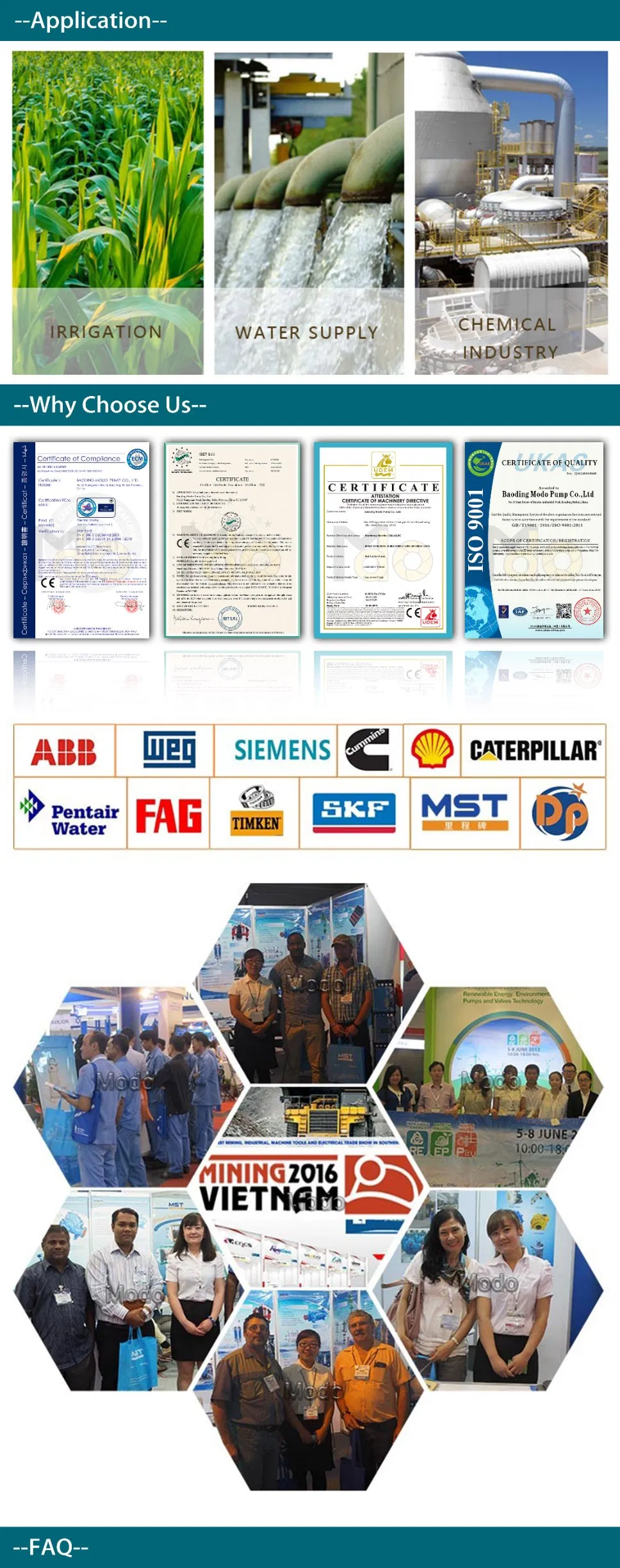 Detailed Specifications Chart