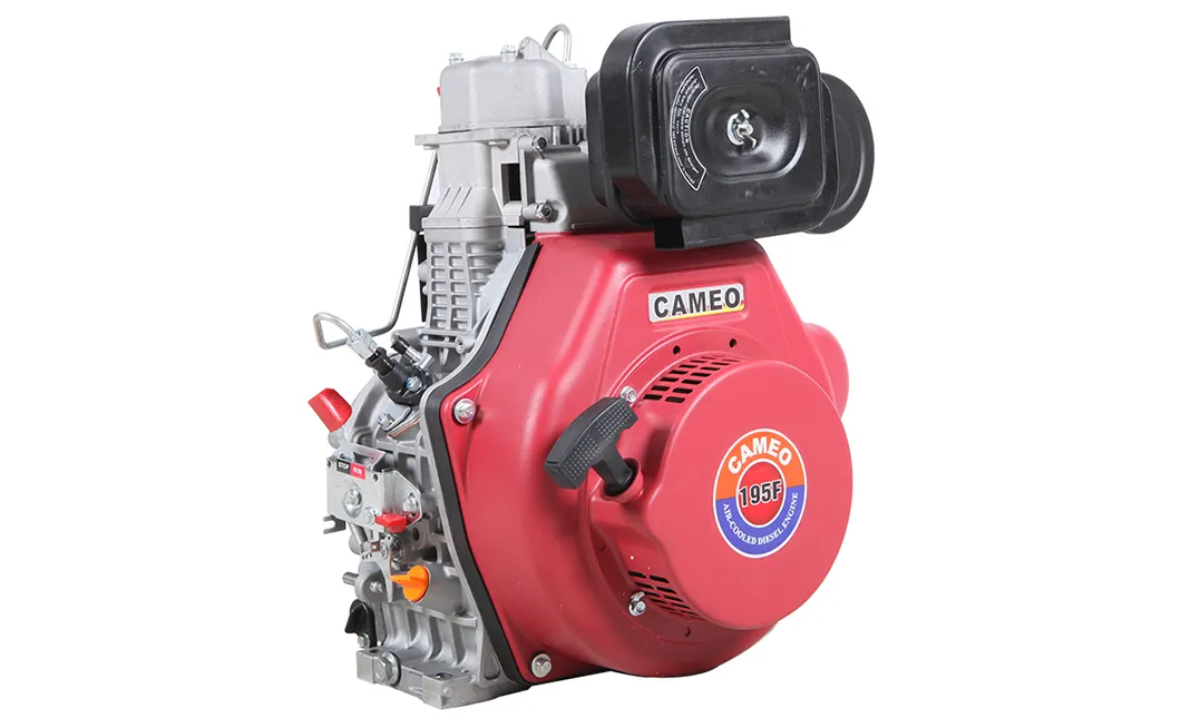 Diesel Engine Side View