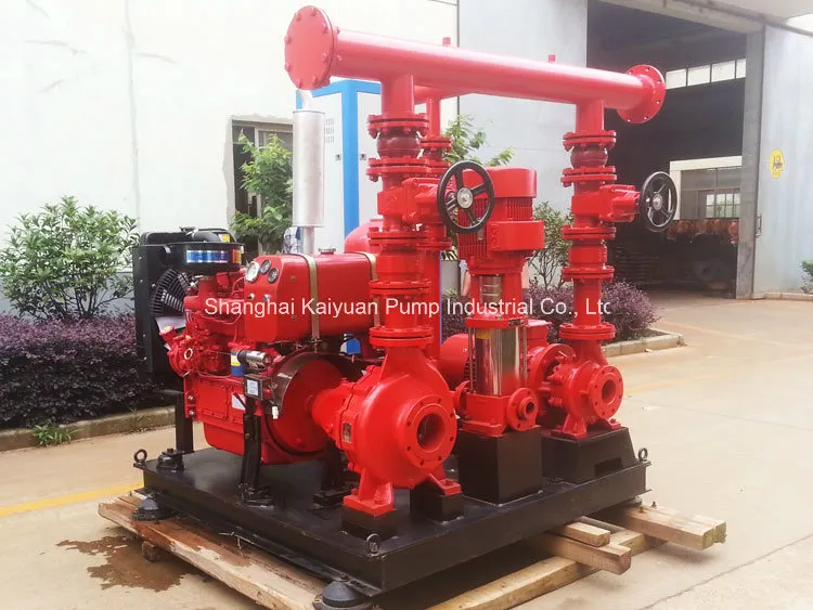 Fire Pump System with Diesel Engine
