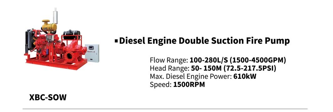 Diesel Engine Fire Water Pump