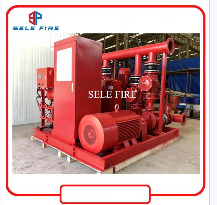 UL/FM Listed Fire Fighting System Control Panel Driven Diesel Jockey Fire Pump with Short Delivery Time