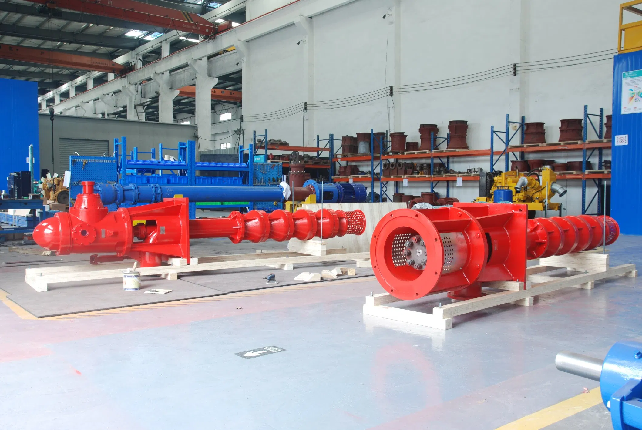 Long Shaft Electric Motors Water Vertical Turbine Fire Fighting Pump for Residences