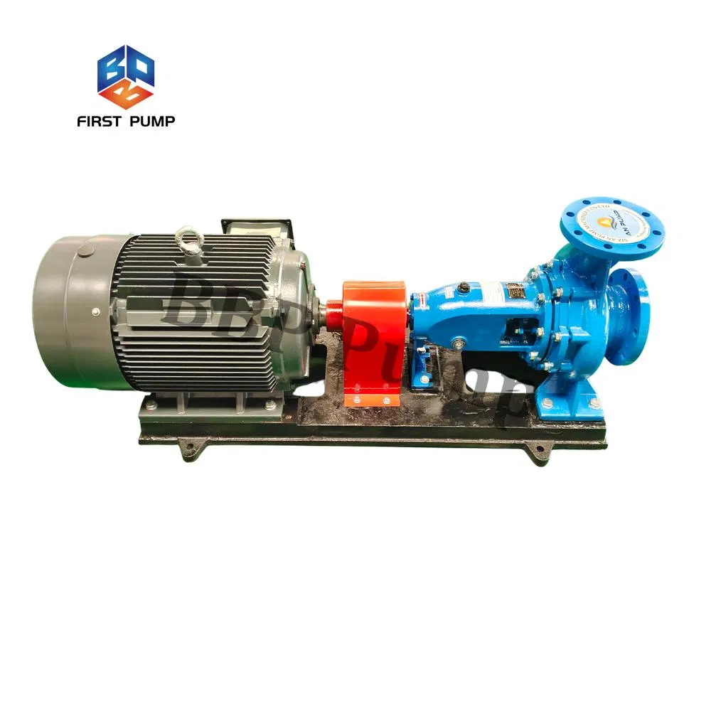 Diesel Engine Driven Centrifugal End Suction Fire Pump High Capacity Water Pump Set with Electric Motor