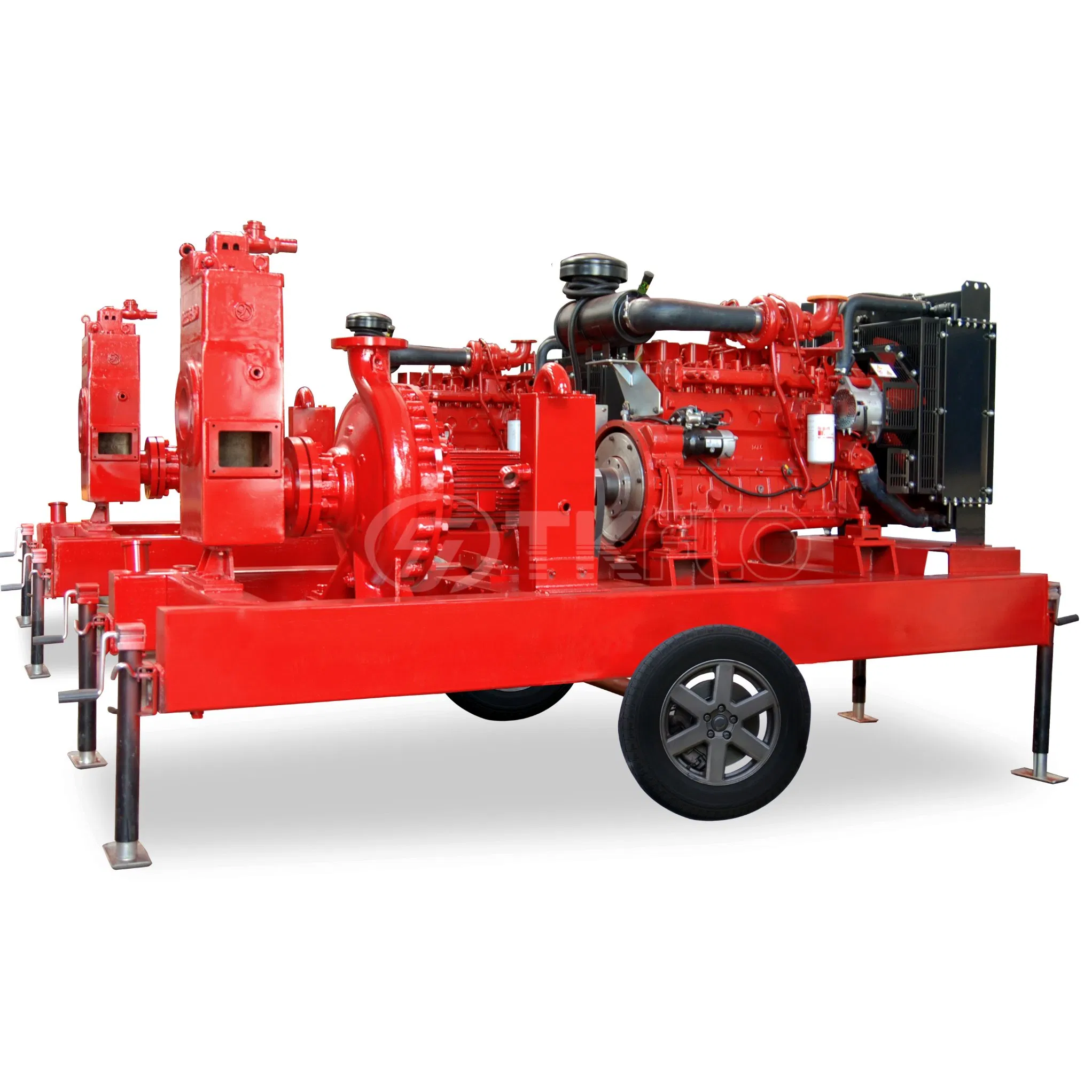 8 Inch Self-Priming Diesel Engine Centrifugal Hydraulic Fire Fighting Pump