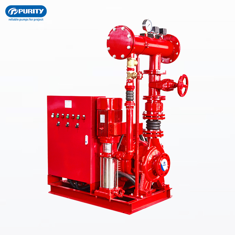 250 Gpm Electric High Pressure Fire Fighting Pump System