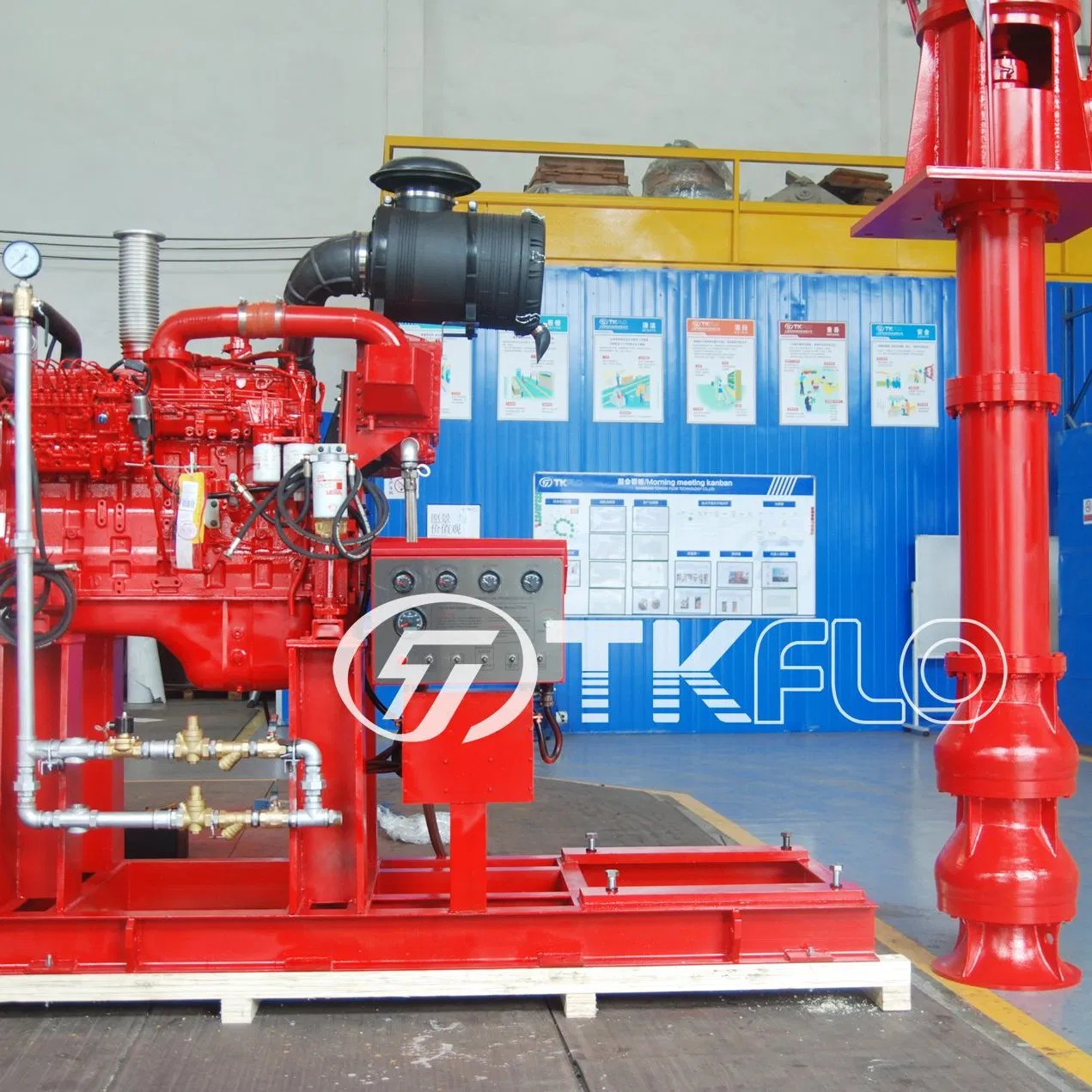 1000gpm Npfa 20 Fire Fighting High Pressure Jocky Vertical Turbine Pump with Motor or Diesel Engine