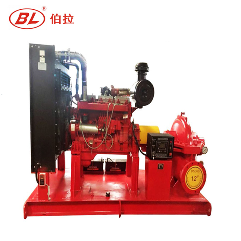 Fire Water Supply Unit with Diesel Pump and Electric Pump