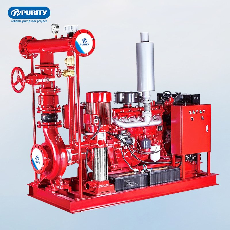 Purity UL FM Diesel Fire Water Pump with 1250gpm