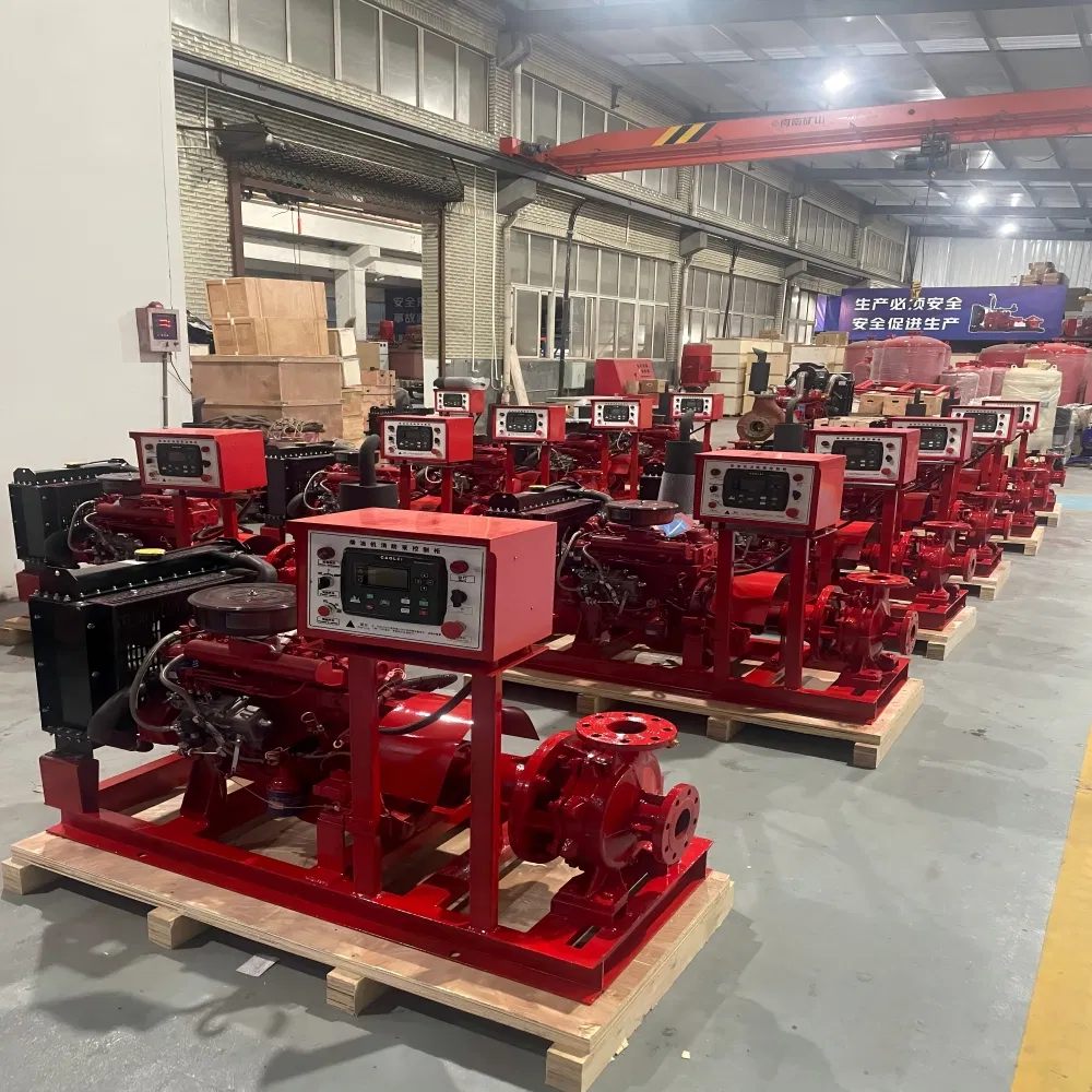 Diesel Engine-Driven Double Suction Split Case Centrifugal Pump with Ultra-Large Flow and High Head Fire Fighting Equipment
