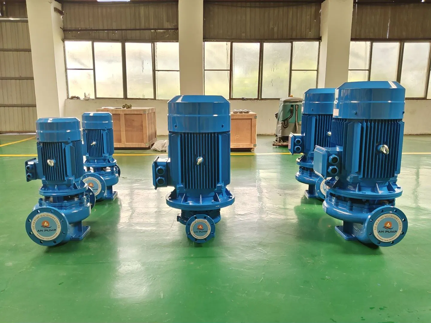 Energy-Saving Vertical Inline Fire Pump Inline Circulating