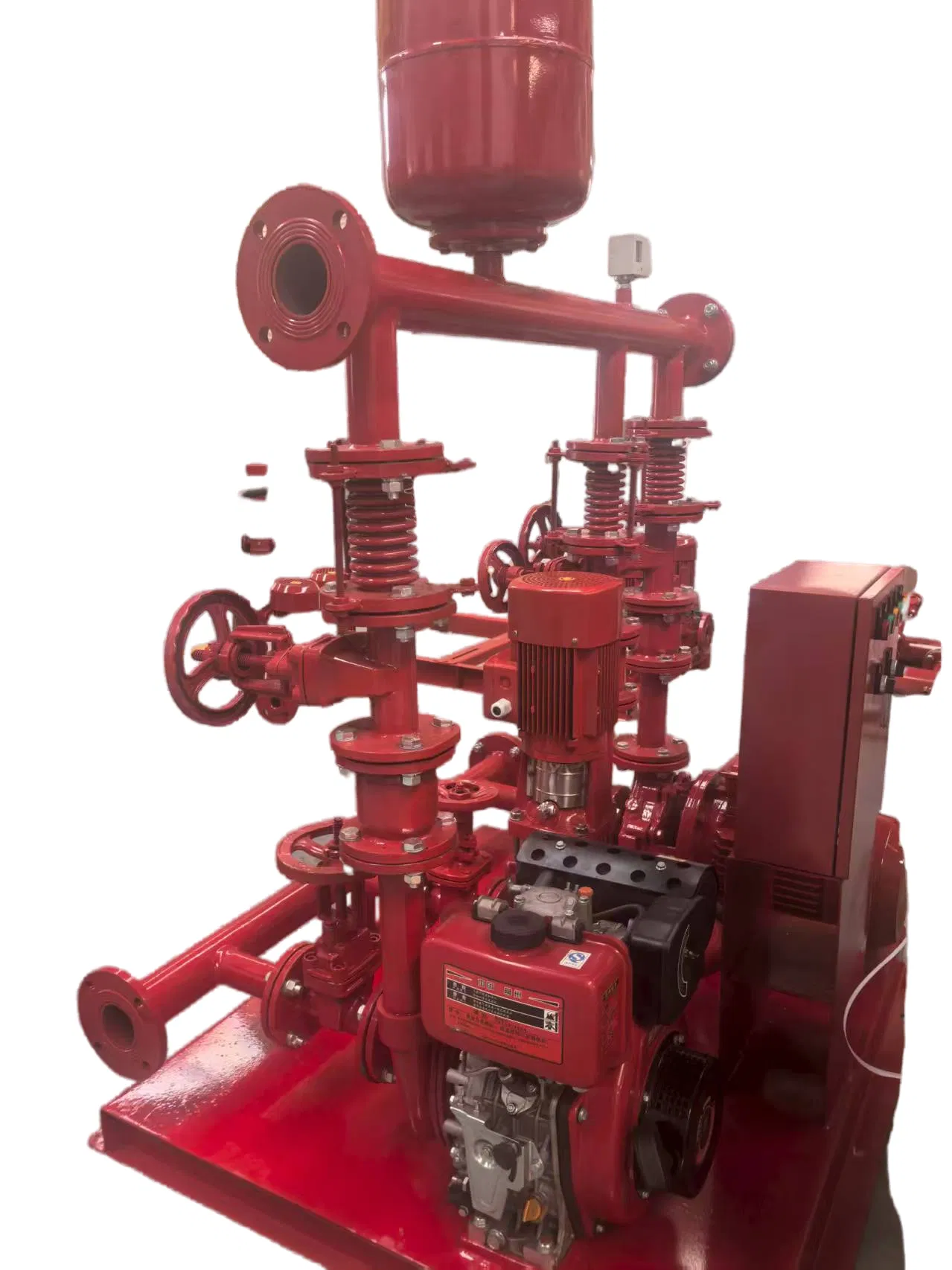 Reliable Skid-Mounted Centrifugal Pump System for Diesel Engines Fire Fighting Equipment