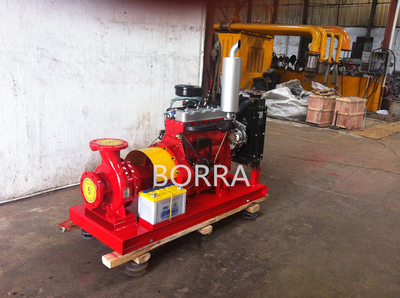 Skid Mounted Diesel Fire Fighting Water Pump