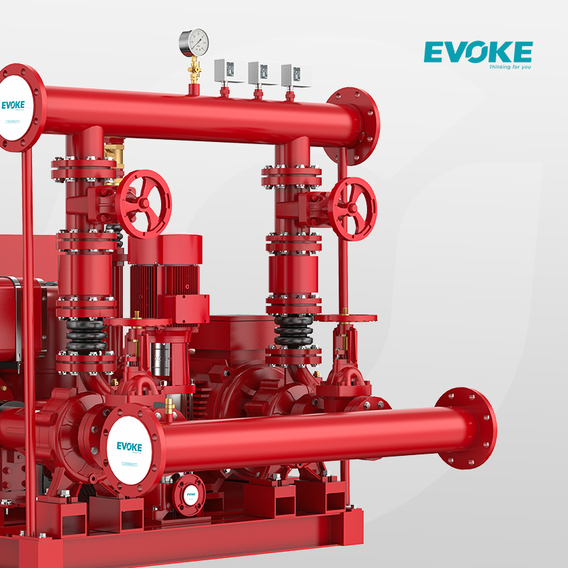 E-Edj Jockey Pump Unit for Fire System Long Service Life Evoke