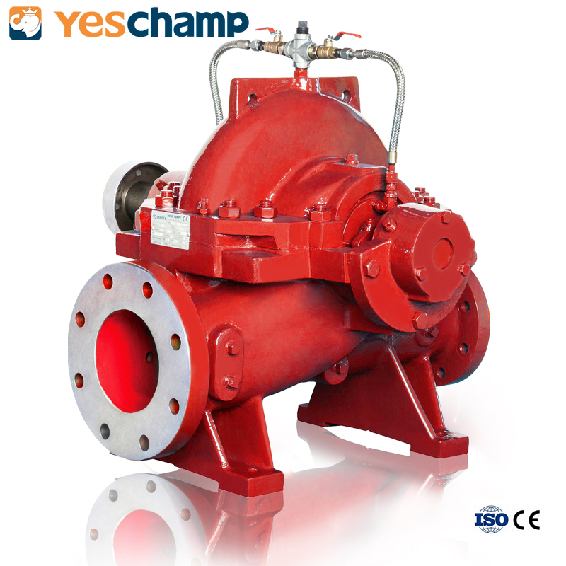High Efficiency Double Suction Split Case Industrial Pump for Fire Security