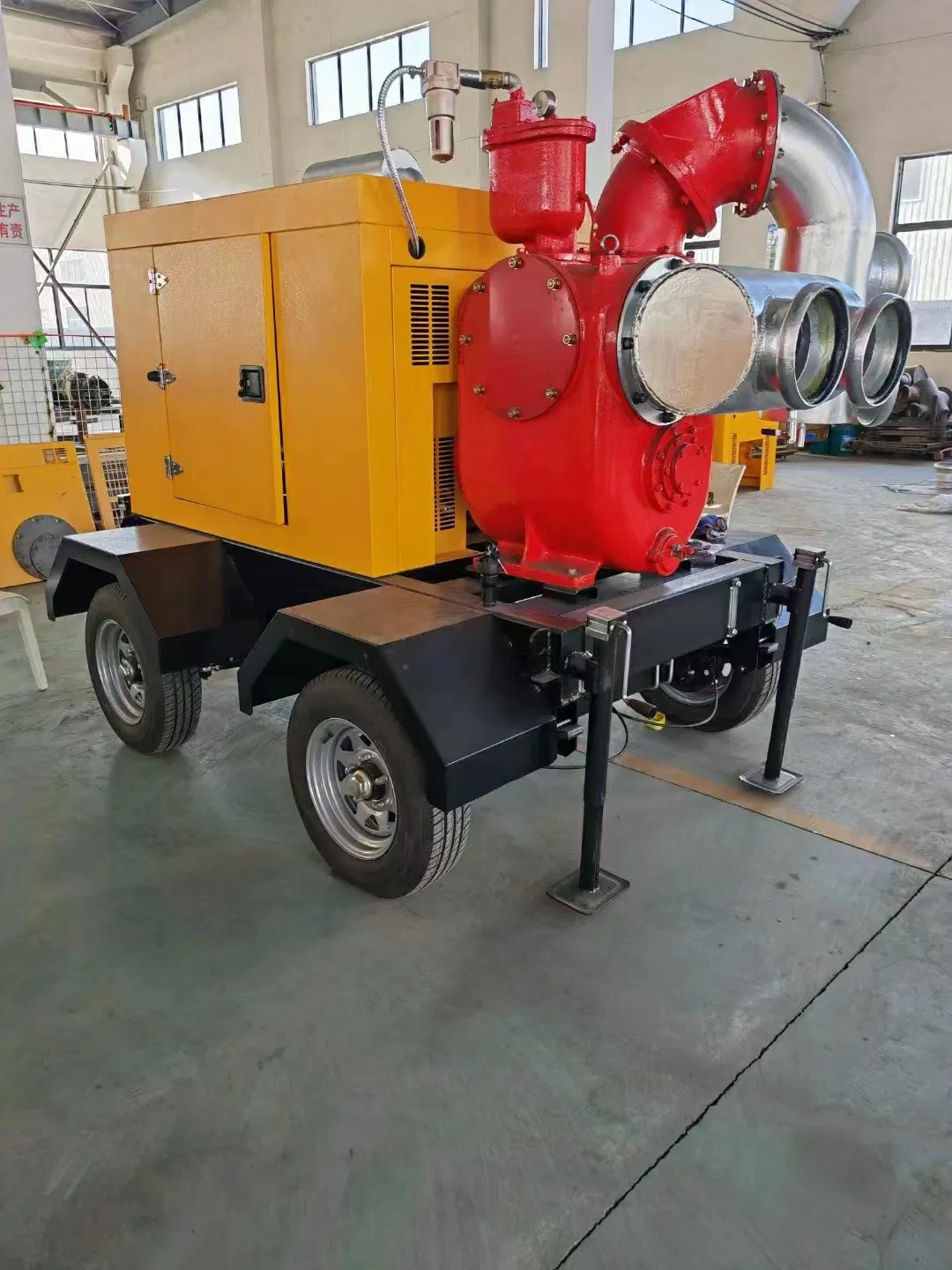 10 Inch Self-Priming Diesel Water Pump, Drainage Pump, Fire-Fighting Pump, Irrigation Pump, Flood Control Pump, Trash Pump,