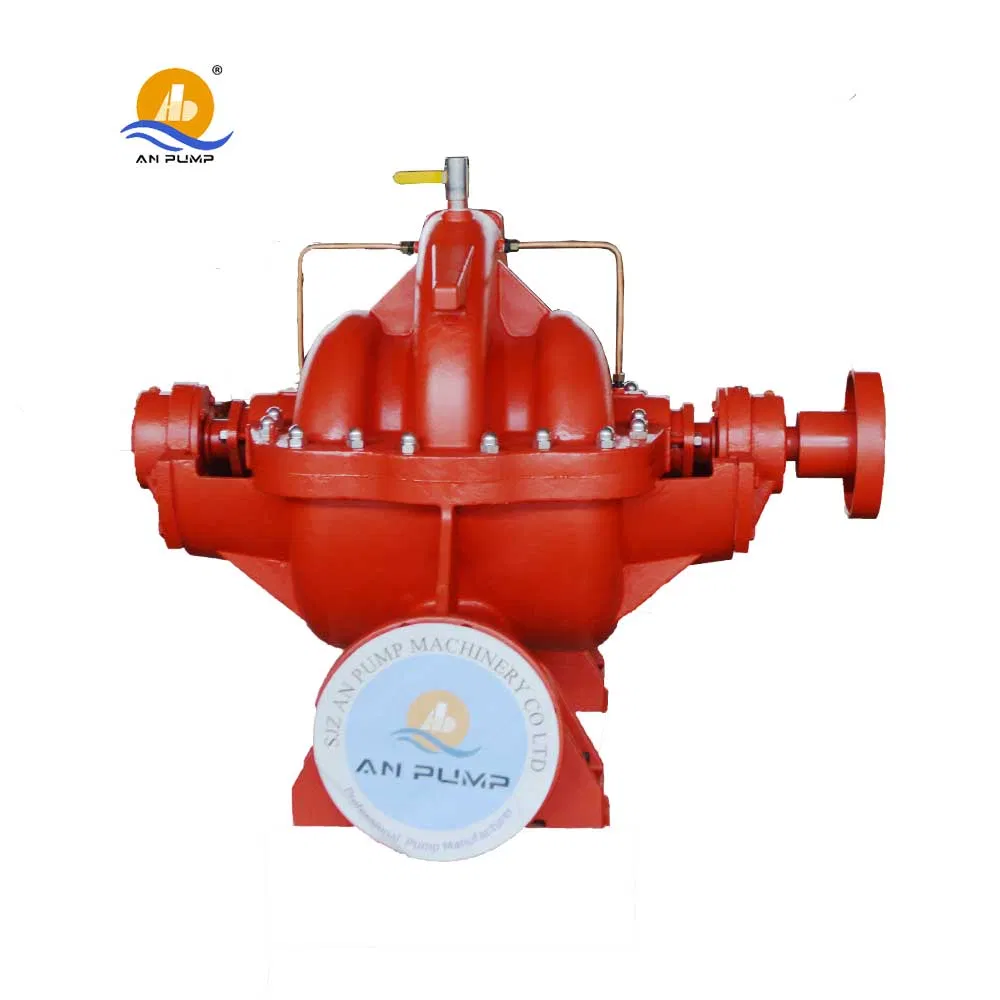 Diesel Engine Double Suction Split Case Fire Fighting Pump Factory