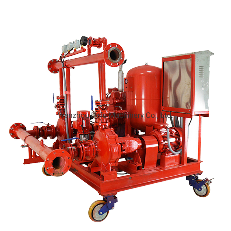 Hot Sale 1000gpm Diesel Engine Driven Fire Pump Set Boosting Fire Pump UL Listed