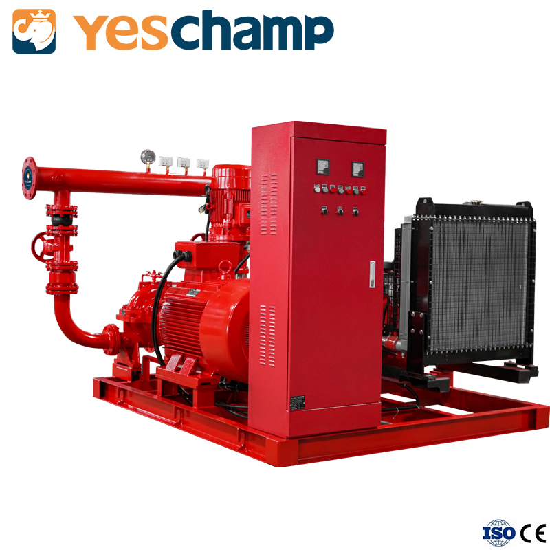 High Efficiency Double Suction Split Case Industrial Pump for Fire Security