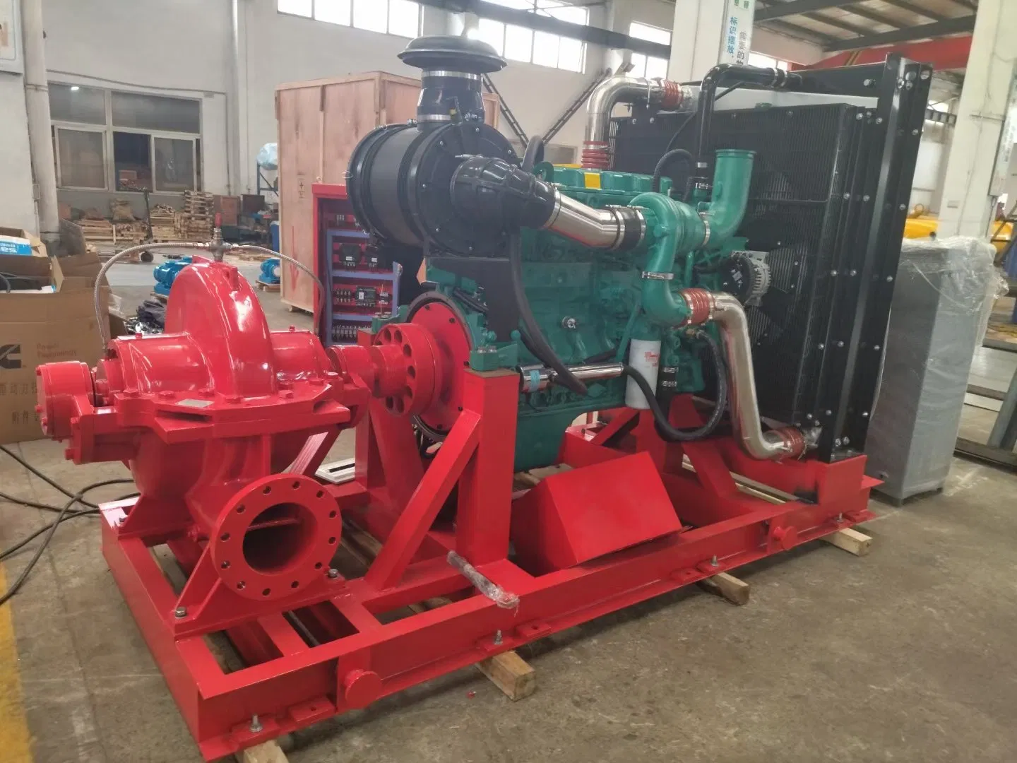 Diesel Self Priming Direct Connection/Clutch /Pulley Mine/Fire Protection/Power Station/Idrainage Chemical Prosess Centrifugal Pump