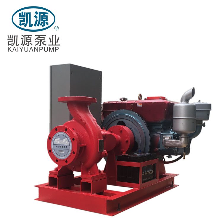 Fire Fighting Horizontal Diesel Engine Pump UL FM Approved