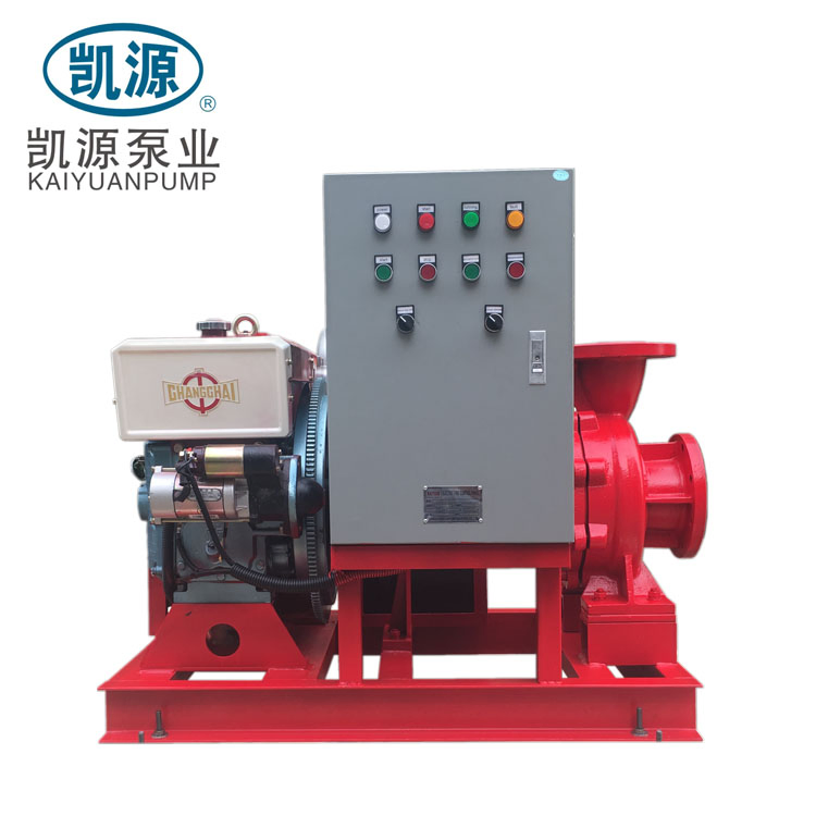 Fire Fighting Horizontal Diesel Engine Pump UL FM Approved