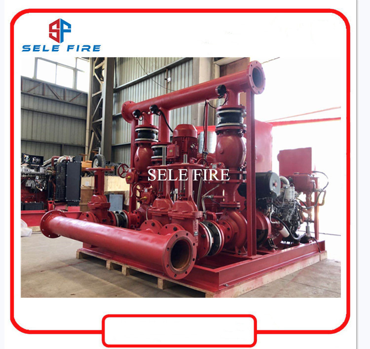 Nfpa20 Listed Diesel Fire Fighting Pump UL/FM
